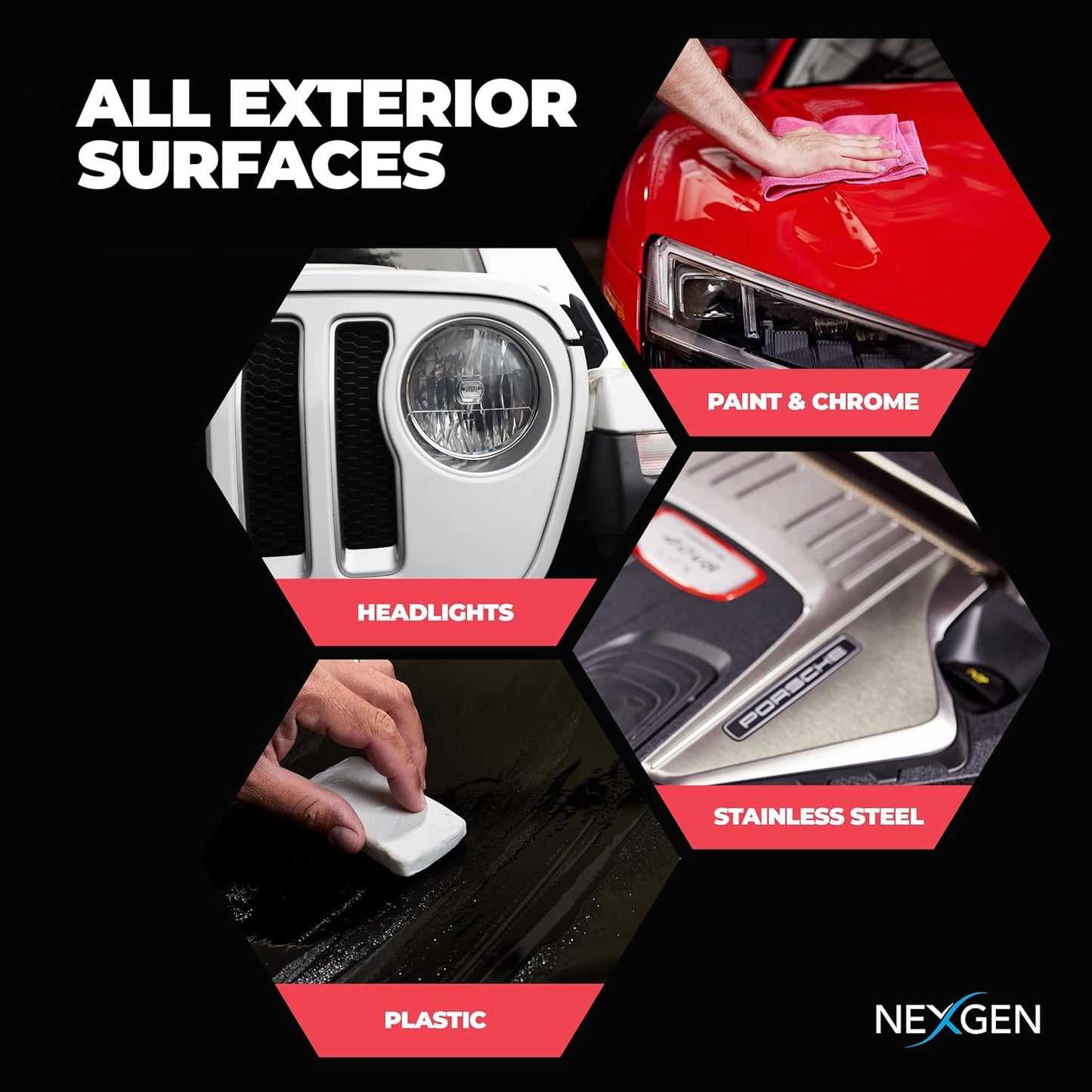 Quick Detail Spray (16Oz) - Ultimate Spot Cleaner & Ceramic Coating Maintenance - Instant Car Detailing for Freshly Waxed Shine - Car Cleaning Supplies - Protects & Extends Paint Lifespan