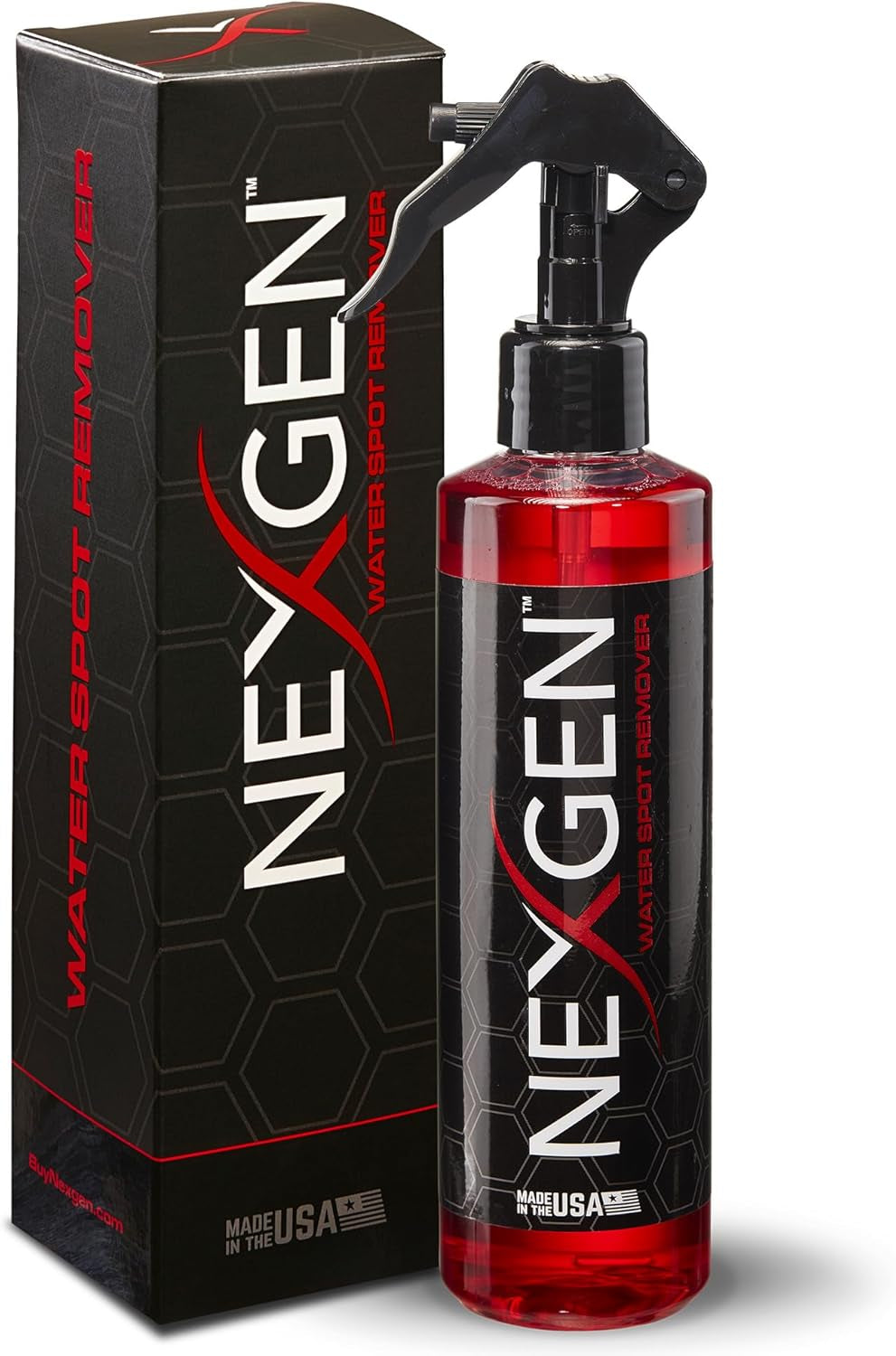 Water Spot Remover (8Oz) - Fast-Acting Spray for Hard Water Stains - Smooth & Spot-Free Finish - On-The-Go Car Detailing - Car Cleaning Supplies - Safe for Paint, Metal, & Glass