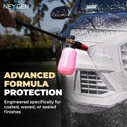 High Foam Car Wash (8Oz) - Professional-Grade, Ph-Balanced Car Soap for Spotless Shine - On-The-Go Car Detailing - Car Cleaning Supplies - Safe for Coated, Waxed & Sealed Finishes