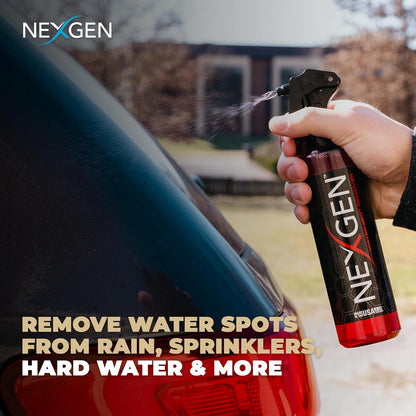 Water Spot Remover (8Oz) - Fast-Acting Spray for Hard Water Stains - Smooth & Spot-Free Finish - On-The-Go Car Detailing - Car Cleaning Supplies - Safe for Paint, Metal, & Glass